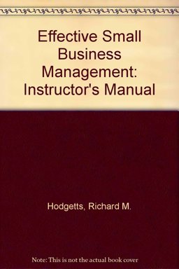 Effective Small Business Management