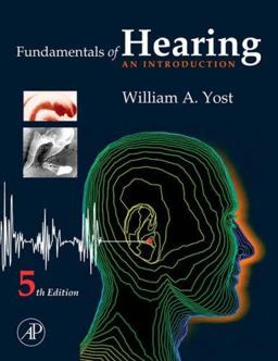 Fundamentals of Hearing An Introduction 5th 9780123704733 Front Cover