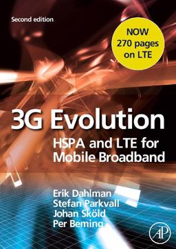 3G Evolution HSPA and LTE for Mobile Broadband 2nd 9780123745385 Front Cover