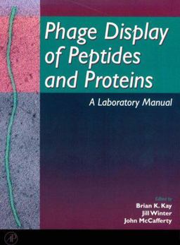 Phage Display of Peptides and Proteins A Laboratory Manual  9780124023802 Front Cover