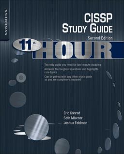 Eleventh Hour CISSP Study Guide 2nd 9780124171428 Front Cover