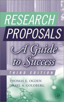 Research Proposals A Guide to Success 3rd 9780125247337 Front Cover