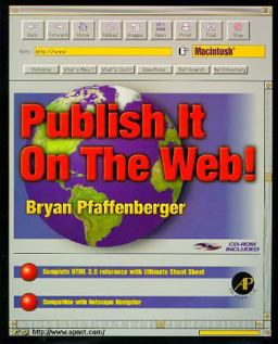 Publish It on the Web! Publish It on the Web!
