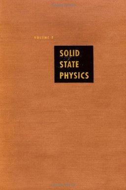 Solid State Physics: Advances in Research and Applications, Vol. 5
