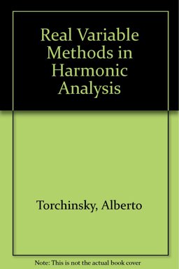 Real-Variable Methods in Harmonic Analysis 1st 1986 9780126954616 Front Cover