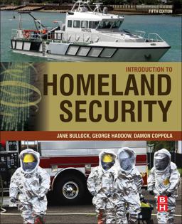 Introduction to Homeland Security Principles of All-Hazards Risk Management 5th 9780128020289 Front Cover