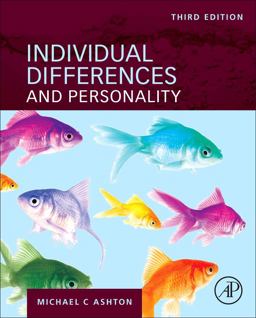 Individual Differences and Personality 3rd 9780128098455 Front Cover