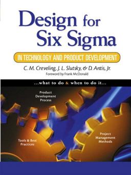 Design for Six Sigma in Technology and Product Development  9780130092236 Front Cover