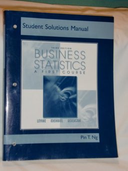 Business Statistics (St. Sol)
