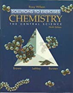 Chemistry: The Central Science Solutions to Exercises 9th 9780130097989 Front Cover