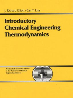 Introductory Chemical Engineering Thermodynamics  9780130113863 Front Cover