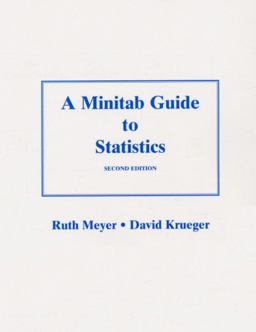A Minitab Guide to Statistics