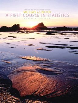 A First Course in Statistics