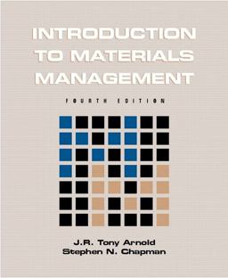 Introduction to Materials Management 4th 9780130144904 Front Cover