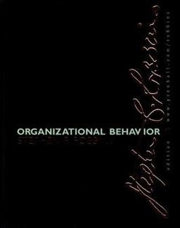 Organizational Behavior