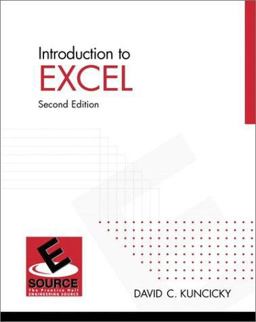 Introduction to Excel 2nd 9780130168818 Front Cover