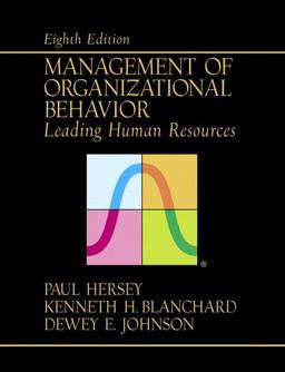 Management of Organizational Behavior Leading Human Resources 8th 9780130175984 Front Cover