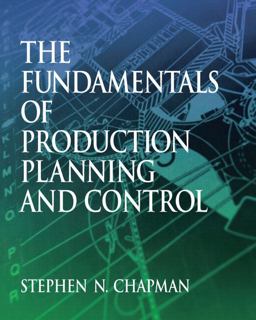 Fundamentals of Production Planning and Control  9780130176158 Front Cover