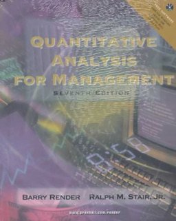 Quantitative Analysis for Management