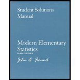 Modern Elementary Statistics