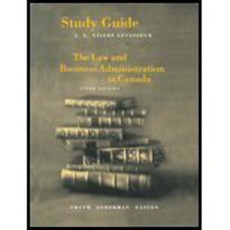 Law and Business Administration in Canada