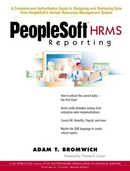 PeopleSoft HRMS Reporting  9780130216120 Front Cover