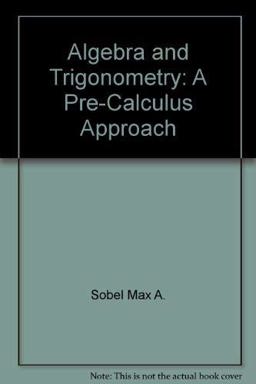 Algebra and Trigonometry