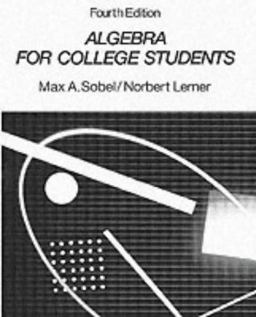 Algebra for College Students