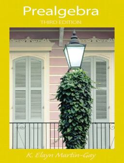 Prealgebra 3rd 9780130260376 Front Cover