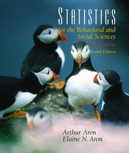 Statistics for the Behavioral and Social Sciences 2nd 9780130261861 Front Cover