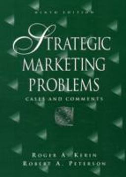 Strategic Marketing Problems