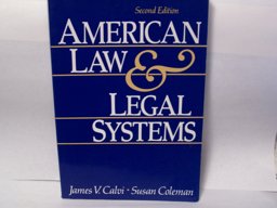 American Law and Legal Systems