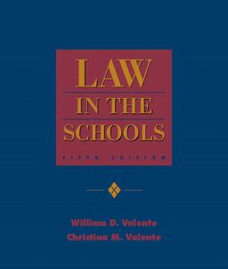 Law in the Schools 5th 9780130305466 Front Cover