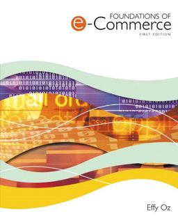 Foundations of E-Commerce