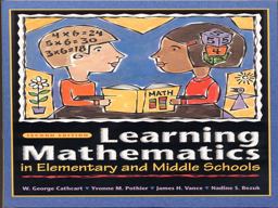 Learning Mathematics in Elementary and Middle School