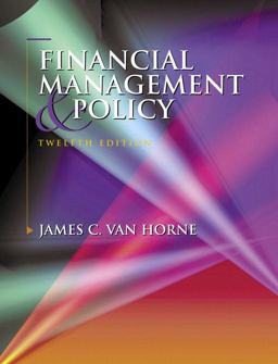Financial Management and Policy 12th 9780130326577 Front Cover