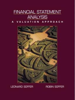 Financial Statement Analysis A Valuation Approach  9780130328342 Front Cover