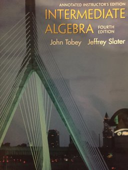 Intermediate Algebra