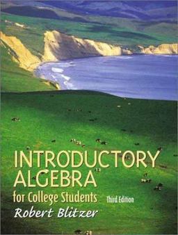 Introductory Algebra for College Students 3rd 9780130328397 Front Cover