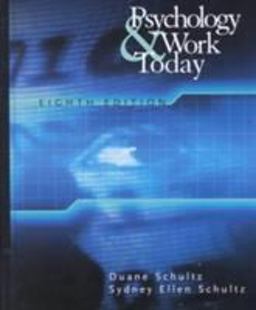 Psychology and Work Today