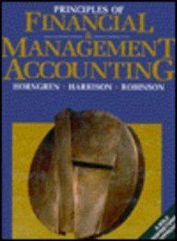 Principles of Financial and Management Accounting