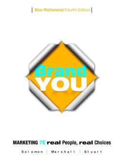 Brand You for Marketing Real People Real Choices 7th 9780130388537 Front Cover
