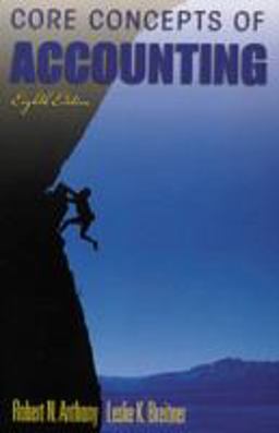 Core Concepts of Accounting Core Concepts of Accounting