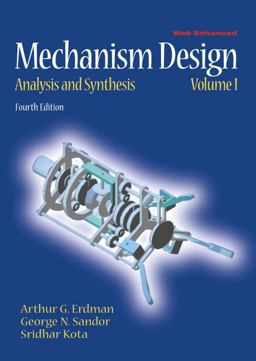 Mechanism Design Analysis and Synthesis 4th 9780130408723 Front Cover
