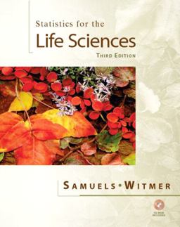Statistics for the Life Sciences 3rd 9780130413161 Front Cover