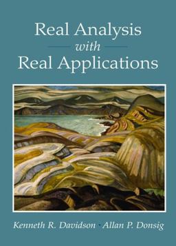 Real Analysis with Real Applications  9780130416476 Front Cover