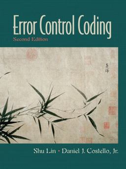 Error Control Coding 2nd 9780130426727 Front Cover