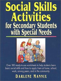 Social Skills Activities For Secondary Students with Special Needs  9780130429063 Front Cover
