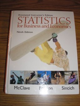 Statistics for Business and Economics