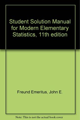 Student Solution Manual